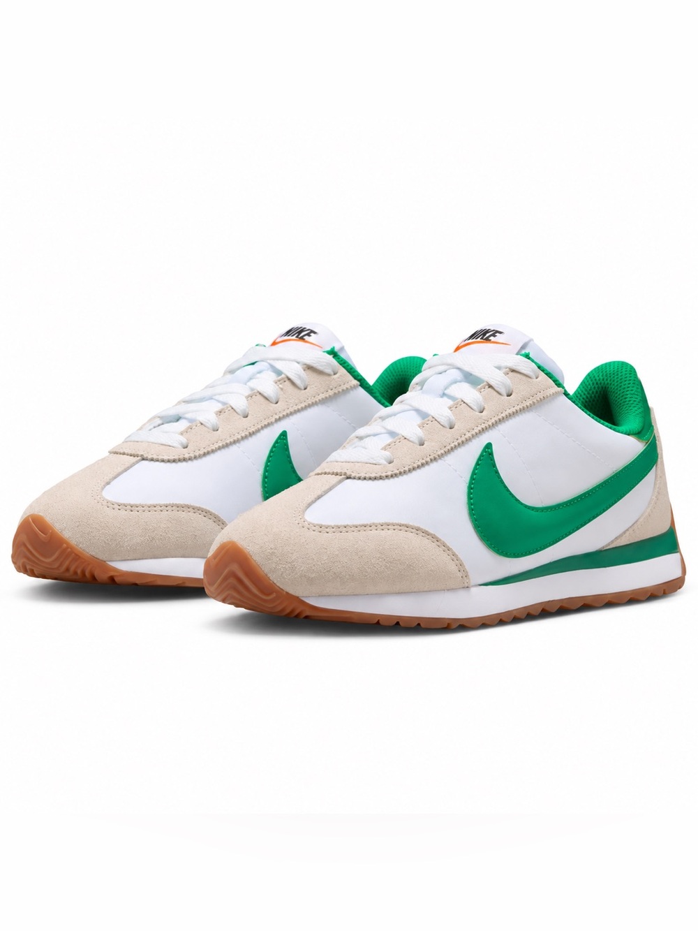 Nike Pacific Kids White and Green Retro Trainer Sneakers NEW